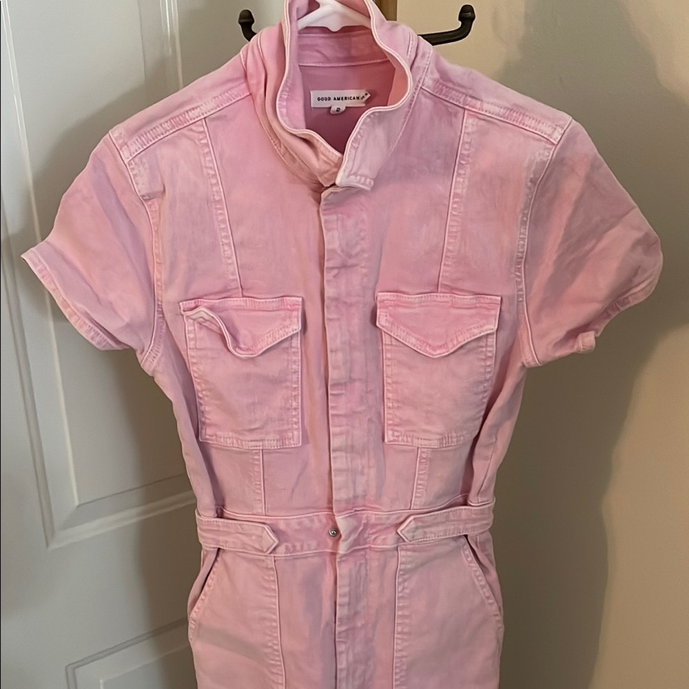 Good American Jean Jumpsuit